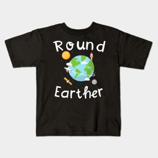 Round Earther Kids T-Shirt